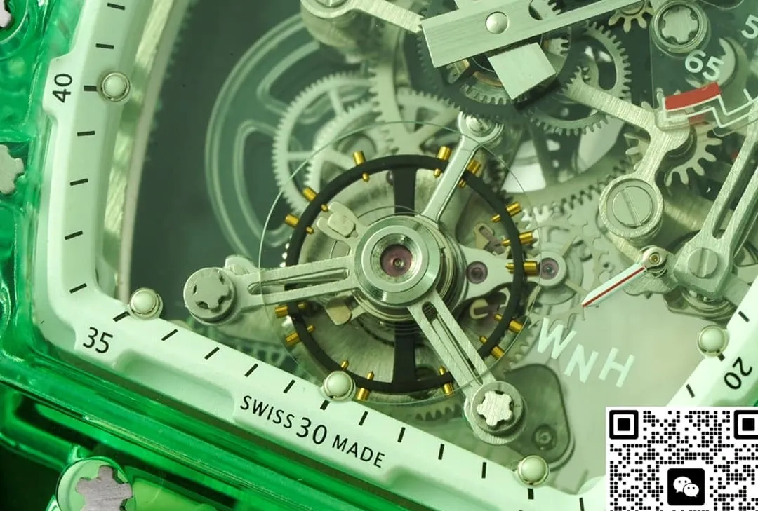 RM Factory Richard Mille RM56-01 Tourbillon Green case 1:1 Best Edition Replica Watch