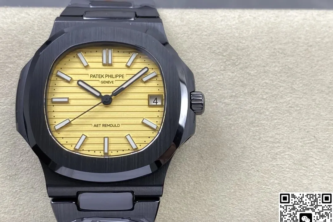 AMG Factory V2 Patek Philippe Nautilus 5711 Yellow Dial 1:1 Best Edition Replica Watch