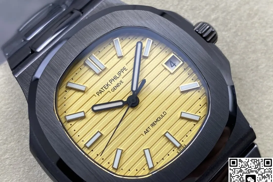 AMG Factory V2 Patek Philippe Nautilus 5711 Yellow Dial 1:1 Best Edition Replica Watch