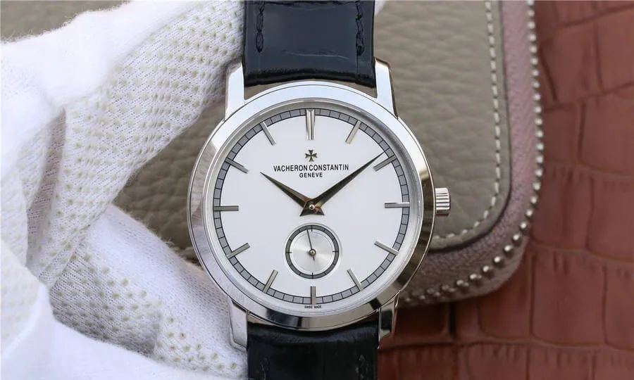Vacheron Constantin Traditionnelle 82172 000G-9383 TW Factory 1:1 Best Edition Replica Watch Black Strap