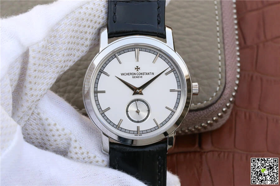 Vacheron Constantin Traditionnelle 82172 000G-9383 TW Factory 1:1 Best Edition Replica Watch Black Strap