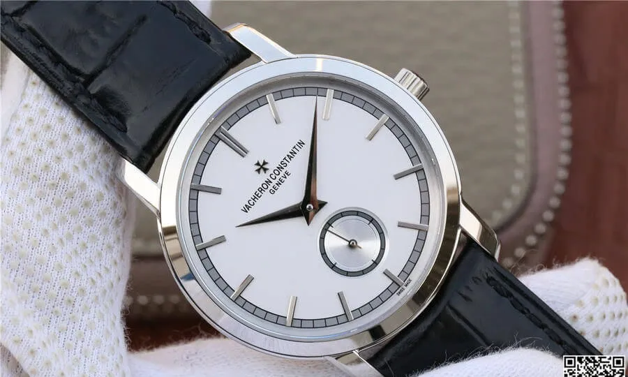 Vacheron Constantin Traditionnelle 82172 000G-9383 TW Factory 1:1 Best Edition Replica Watch Black Strap