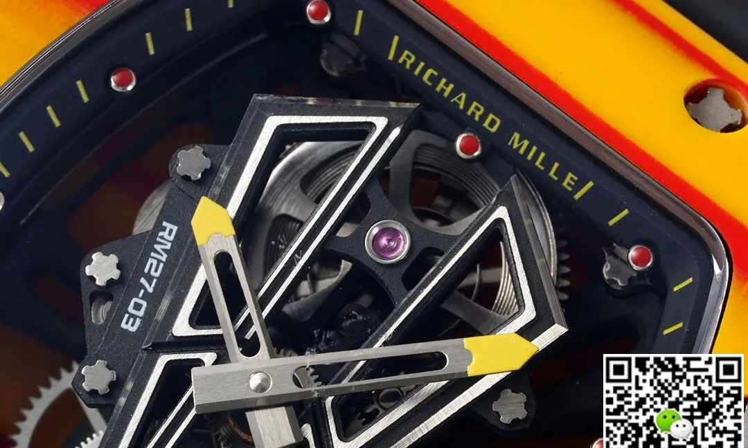 Richard Mille RM27-03 Rafael Nadal Tourbillon RM Factory 1:1 Best Edition Replica Watch Black Rubber Strap