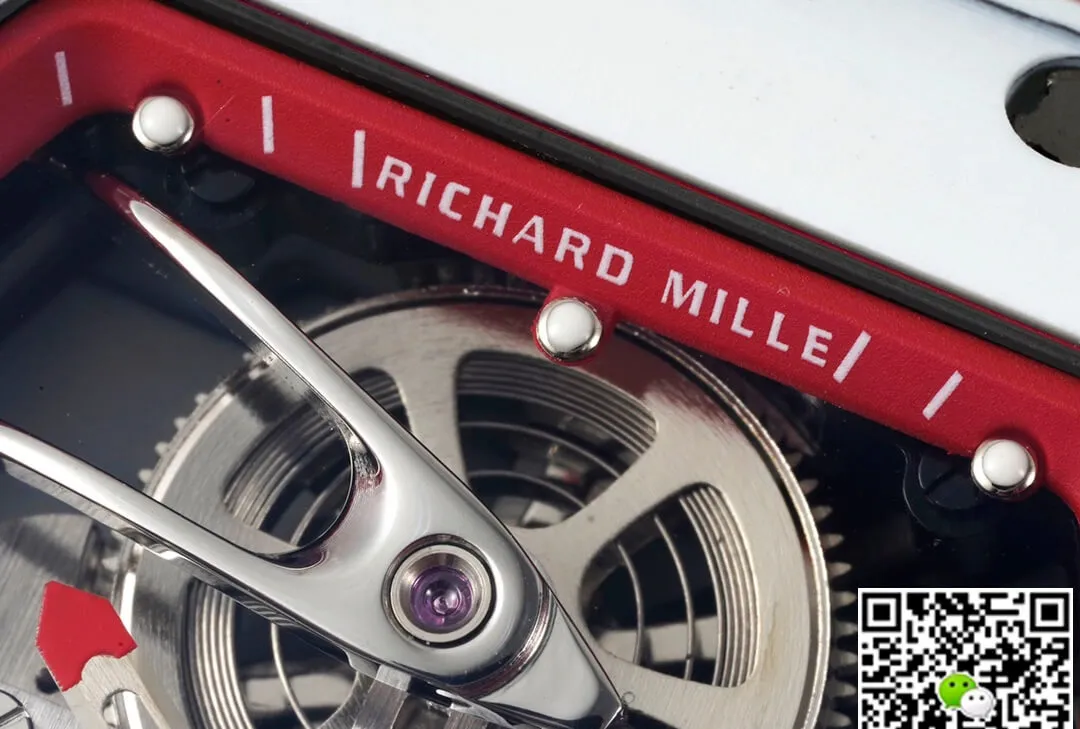 Richard Mille RM27-02 Rafael Nadal Tourbillon RM Factory 1:1 Best Edition Replica Watch Red Rubber Strap