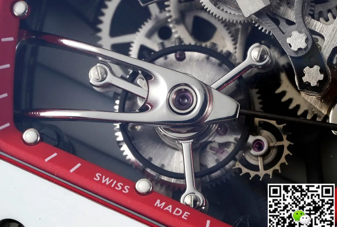 Richard Mille RM27-02 Rafael Nadal Tourbillon RM Factory 1:1 Best Edition Replica Watch Red Rubber Strap