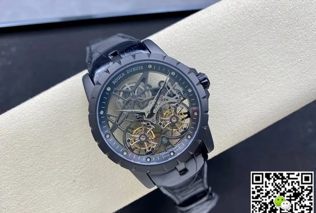 Roger Dubuis Excalibur RDDBEX0364 YS Factory 1:1 Best Edition Replica Watch Tourbillon Black Case