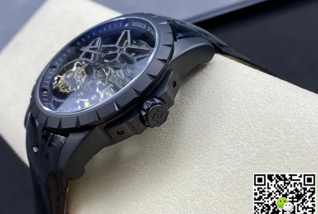 Roger Dubuis Excalibur RDDBEX0364 YS Factory 1:1 Best Edition Replica Watch Tourbillon Black Case
