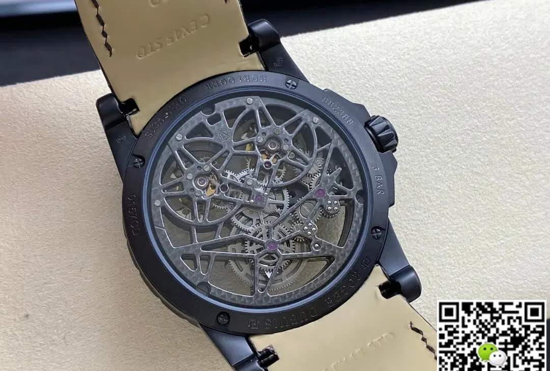 Roger Dubuis Excalibur RDDBEX0364 YS Factory 1:1 Best Edition Replica Watch Tourbillon Black Case
