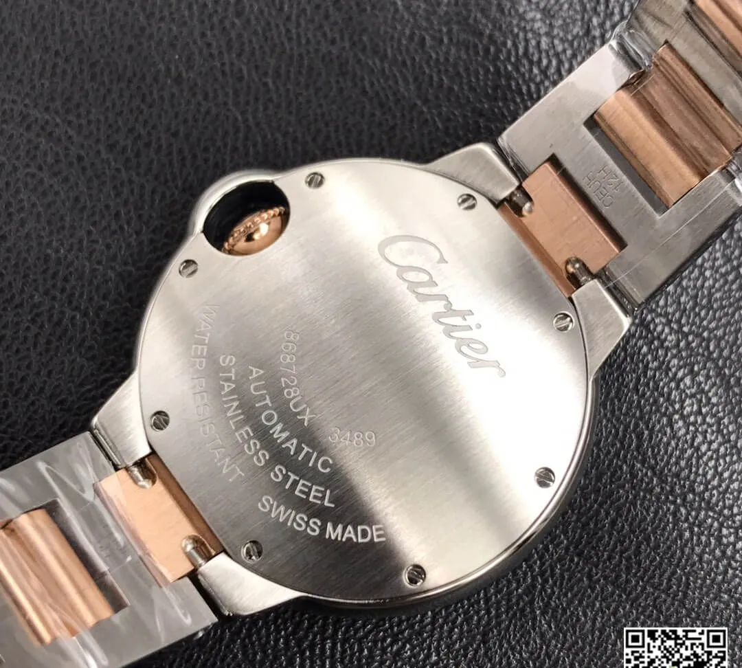 Ballon Bleu De Cartier 33MM V6 Factory 1:1 Best Edition Replica Watch Diamond Dial
