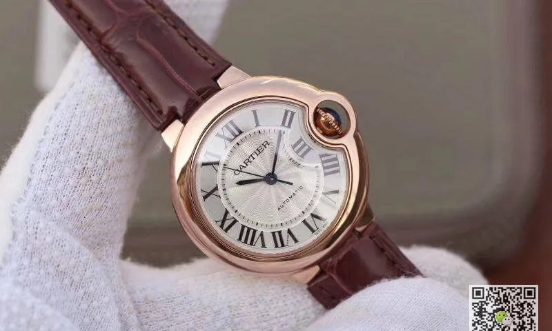 Ballon Bleu De Cartier 33mm Rosegold 1:1 Best Edition Replica Watch Swiss ETA 2671
