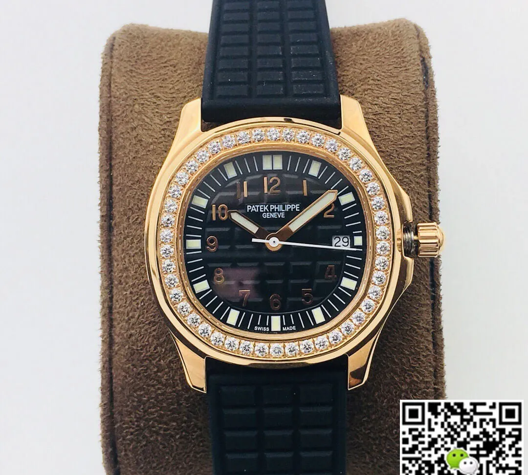 Patek Philippe Aquanaut 5067A Quartz Movement PPF Factory 1:1 Best Edition Replica Watch Black Dial