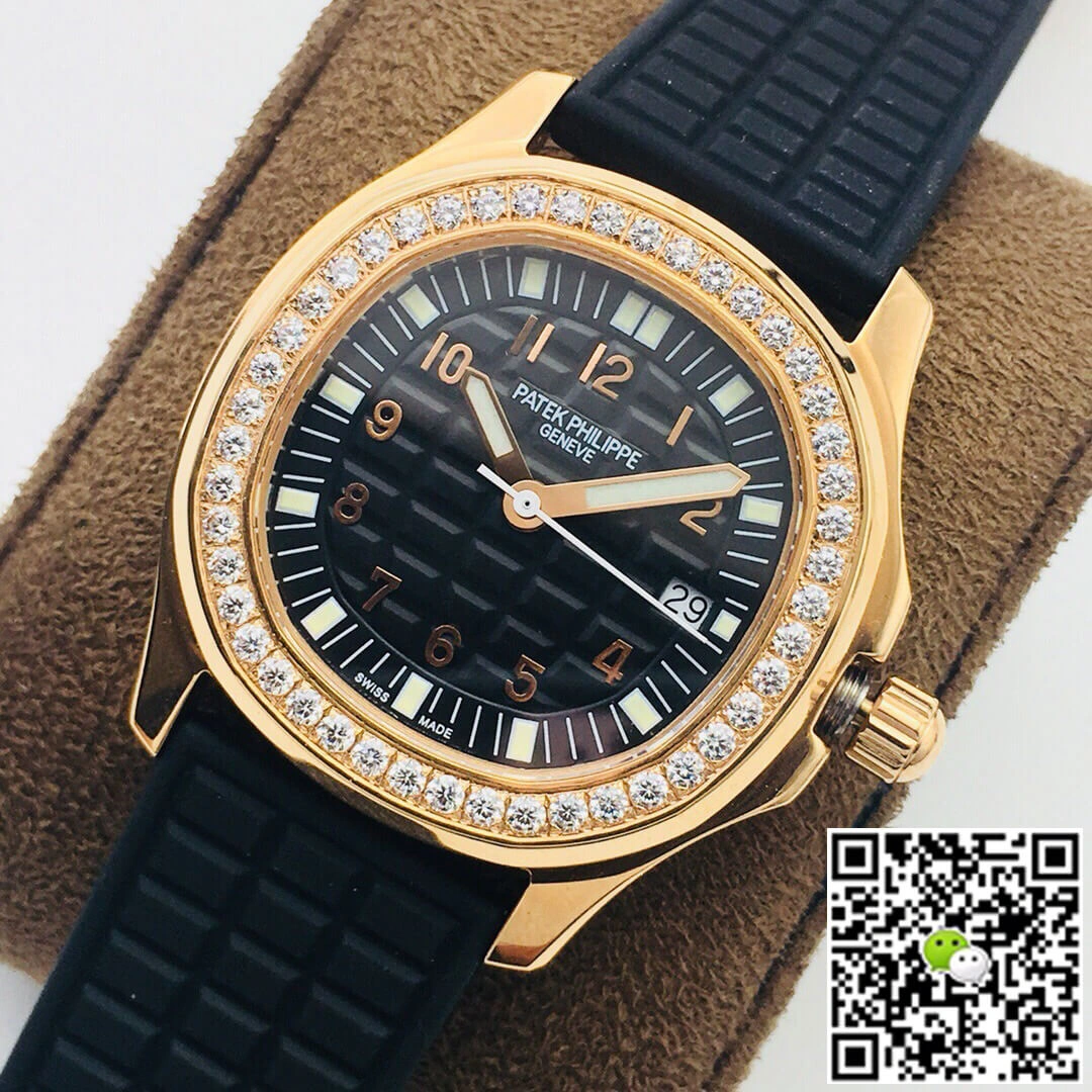 Patek Philippe Aquanaut 5067A Quartz Movement PPF Factory 1:1 Best Edition Replica Watch Black Dial