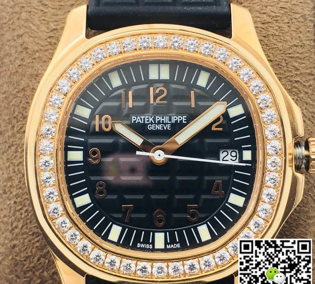 Patek Philippe Aquanaut 5067A Quartz Movement PPF Factory 1:1 Best Edition Replica Watch Black Dial