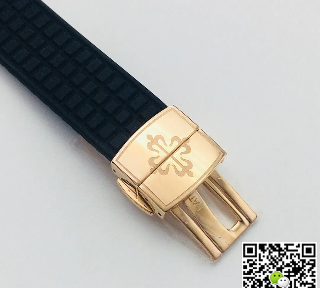 Patek Philippe Aquanaut 5067A Quartz Movement PPF Factory 1:1 Best Edition Replica Watch Black Dial