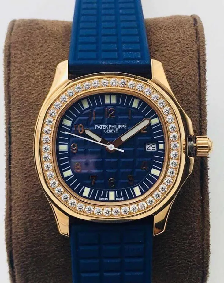 Patek Philippe Aquanaut 5067A Quartz Movement PPF Factory 1:1 Best Edition Replica Watch Blue Strap