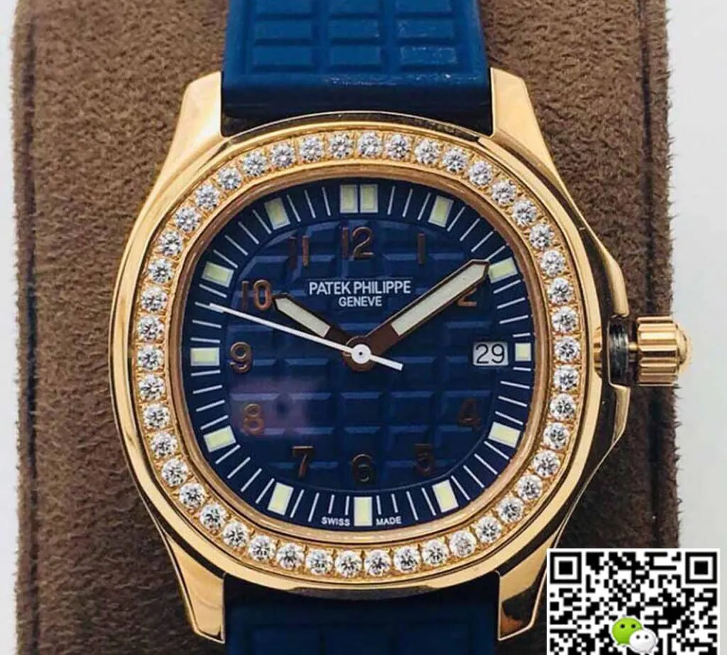 Patek Philippe Aquanaut 5067A Quartz Movement PPF Factory 1:1 Best Edition Replica Watch Blue Strap