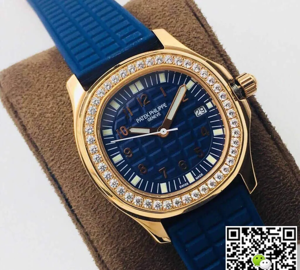 Patek Philippe Aquanaut 5067A Quartz Movement PPF Factory 1:1 Best Edition Replica Watch Blue Strap