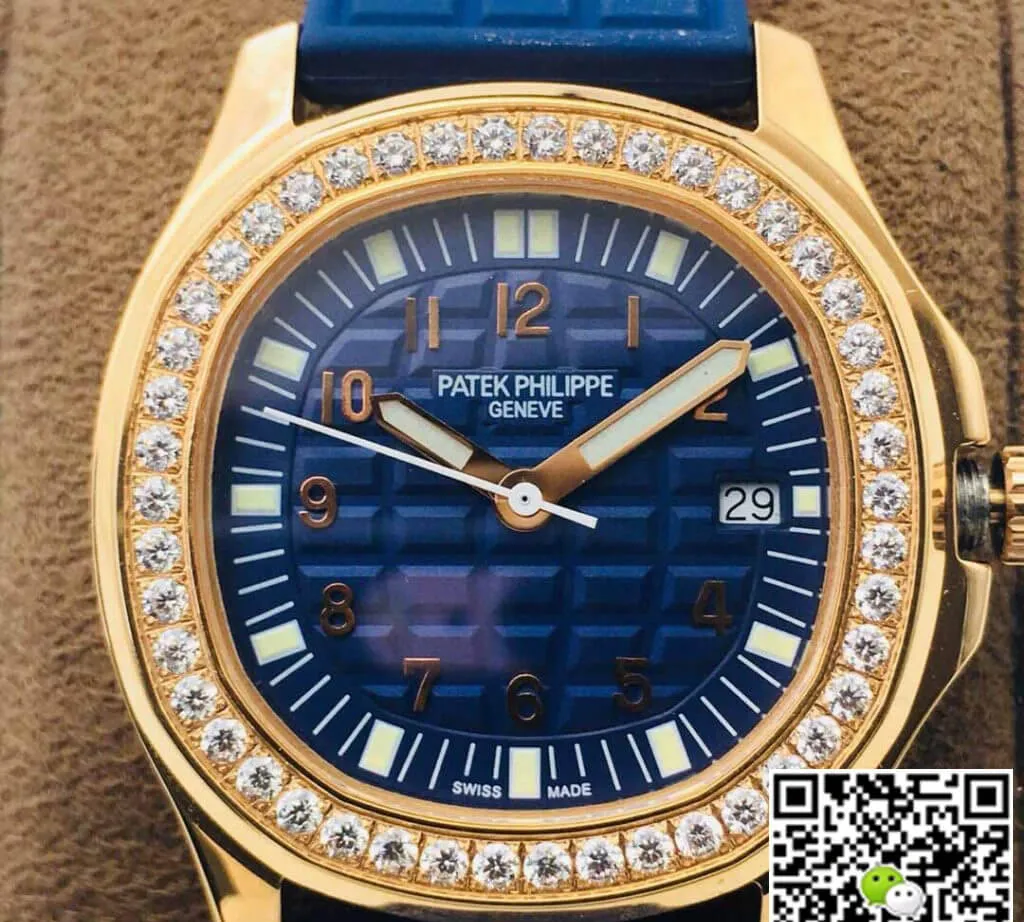 Patek Philippe Aquanaut 5067A Quartz Movement PPF Factory 1:1 Best Edition Replica Watch Blue Strap