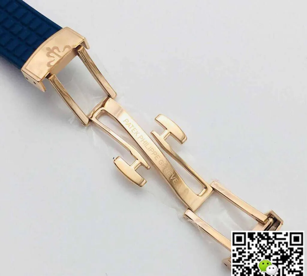 Patek Philippe Aquanaut 5067A Quartz Movement PPF Factory 1:1 Best Edition Replica Watch Blue Strap
