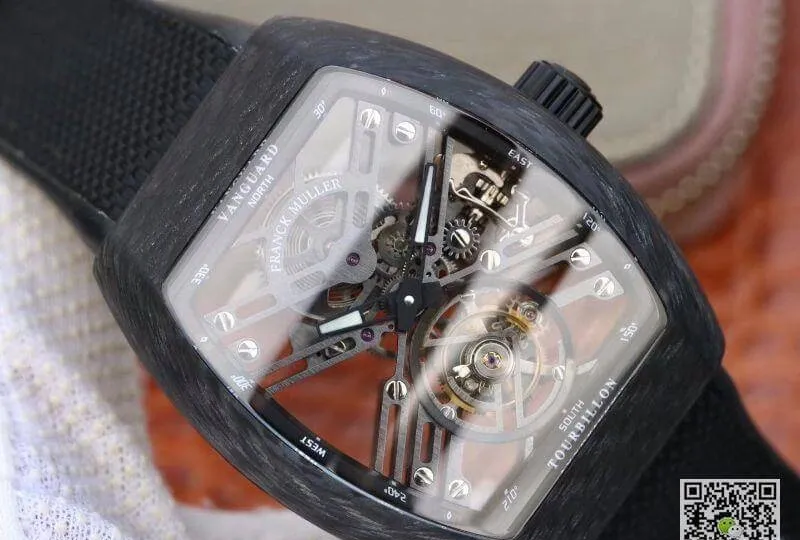 Franck Muller V45 T SQT Men Watches 1:1 Best Edition Replica Watch Swiss Tourbillon