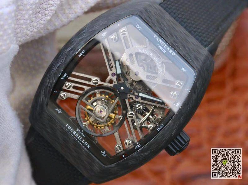Franck Muller V45 T SQT Men Watches 1:1 Best Edition Replica Watch Swiss Tourbillon
