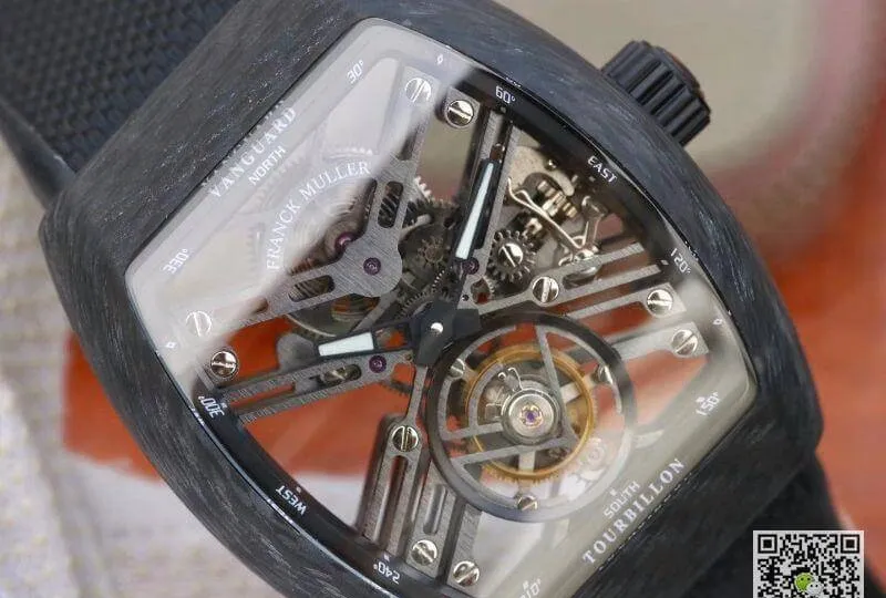 Franck Muller V45 T SQT Men Watches 1:1 Best Edition Replica Watch Swiss Tourbillon