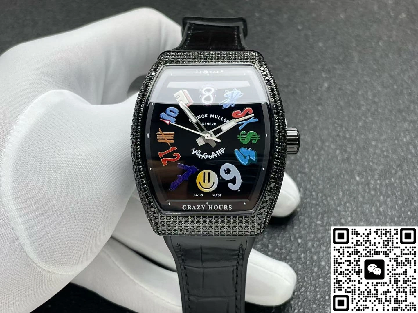 ABF Factory Franck Muller Vanguard Crazy Hours Jisbar V43 CH JSR 1:1 Best Edition Replica Watch