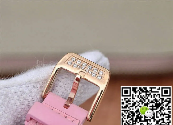 Franck Muller Vanguard Ladies ABF Factory 1:1 Best Edition Replica Watch Pink Strap