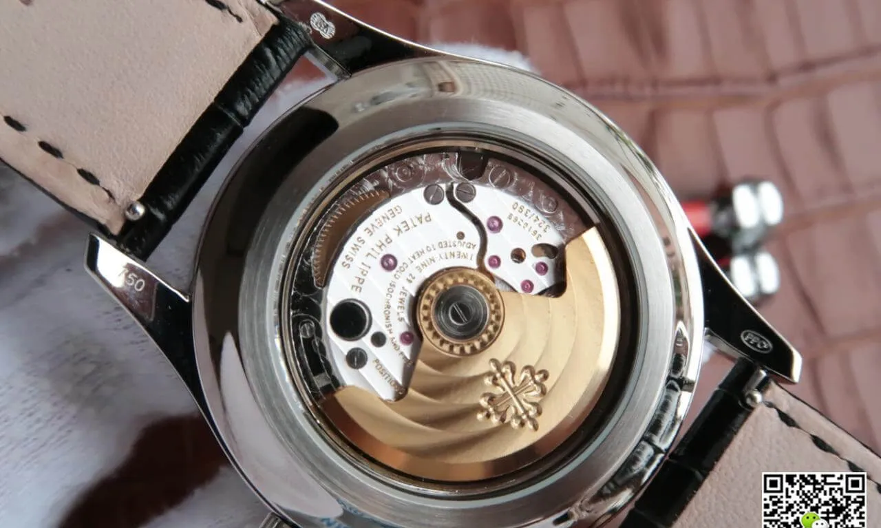 Patek Philippe Grand Complications 5205R-001 KM Factory 1:1 Best Edition Replica Watch Black Strap