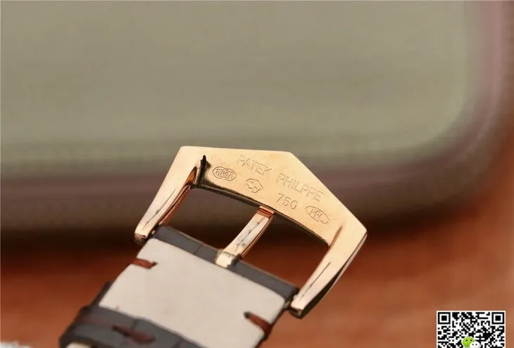 Patek Philippe Grand Complications 5205R-001 KM Factory 1:1 Best Edition Replica Watch Brown Strap