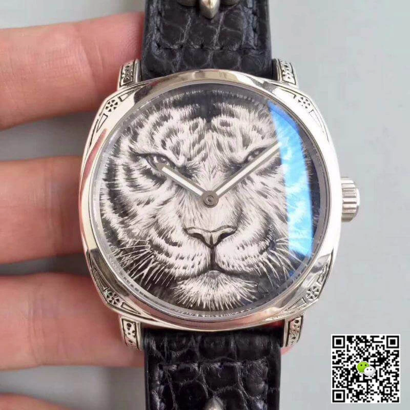 Panerai Radiomir Firenze Tiger Dial 1:1 Best Edition Replica Watch Swiss ETA P9000