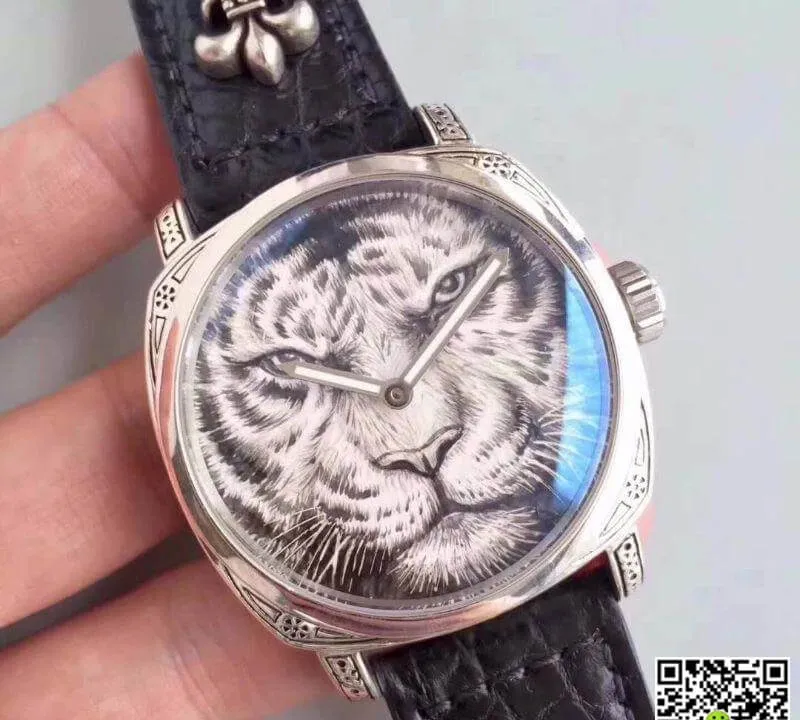 Panerai Radiomir Firenze Tiger Dial 1:1 Best Edition Replica Watch Swiss ETA P9000