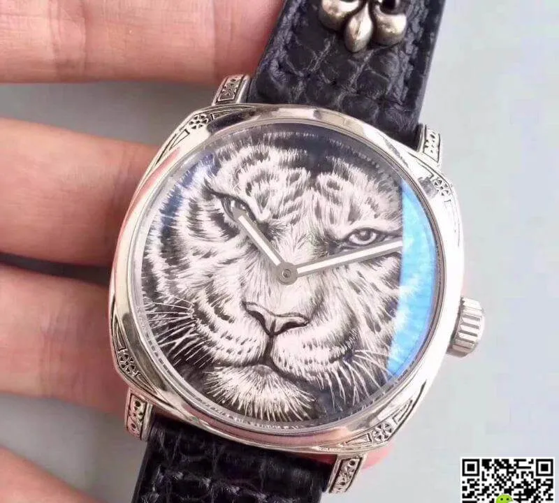 Panerai Radiomir Firenze Tiger Dial 1:1 Best Edition Replica Watch Swiss ETA P9000