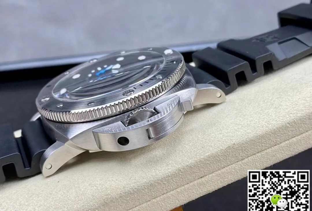 Panerai Submersible PAM01229 VS Factory 1:1 Best Edition Replica Watch Black Strap
