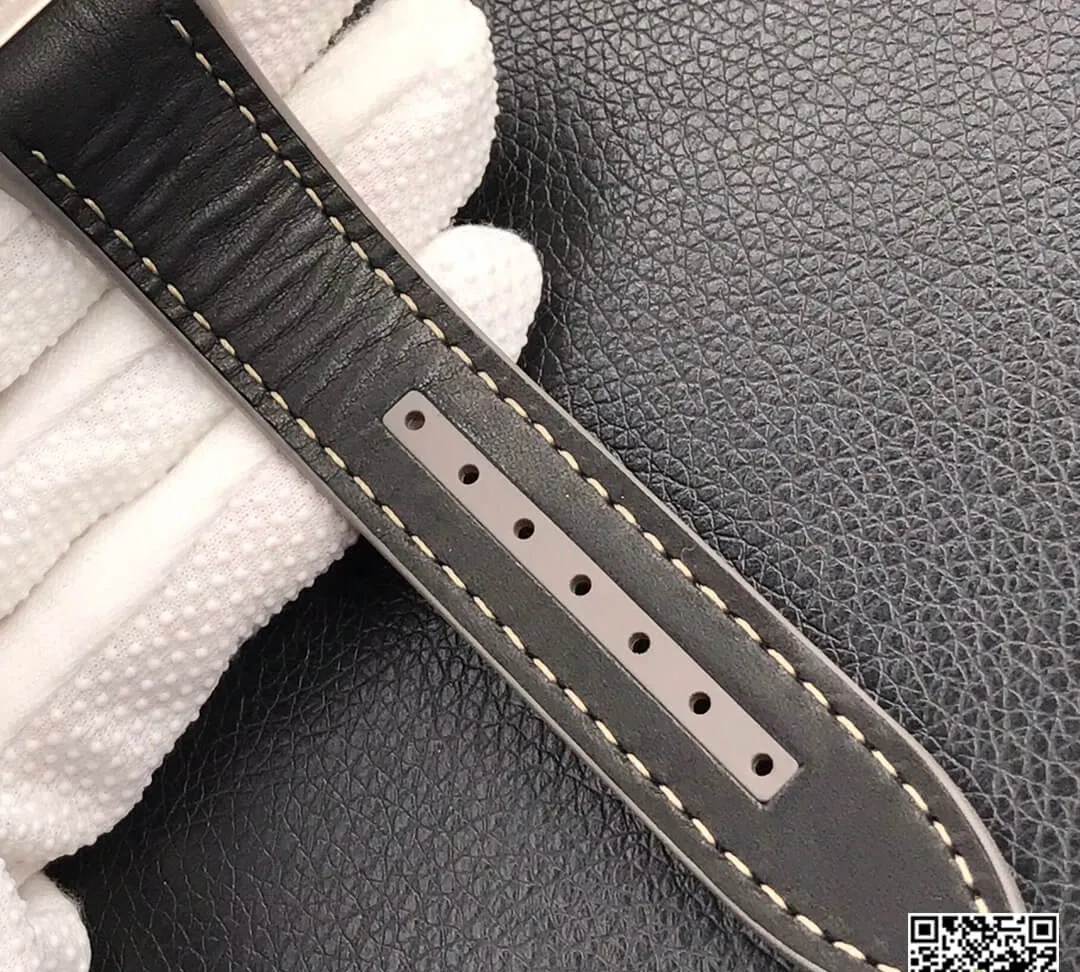 Franck Muller Vanguard V 45 SC DT TT BR 5N ZF Factory 1:1 Best Edition Replica Watch Black Strap