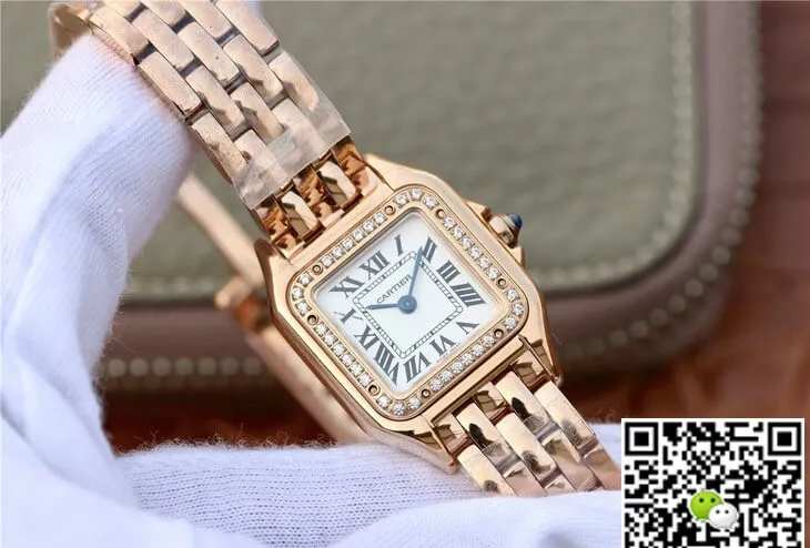 Panthere De Cartier WJPN0008 8848 Factory 1:1 Best Edition Replica Watch Rose Gold