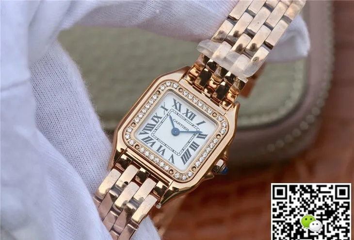 Panthere De Cartier WJPN0008 8848 Factory 1:1 Best Edition Replica Watch Rose Gold
