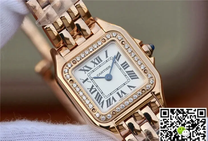 Panthere De Cartier WJPN0008 8848 Factory 1:1 Best Edition Replica Watch Rose Gold
