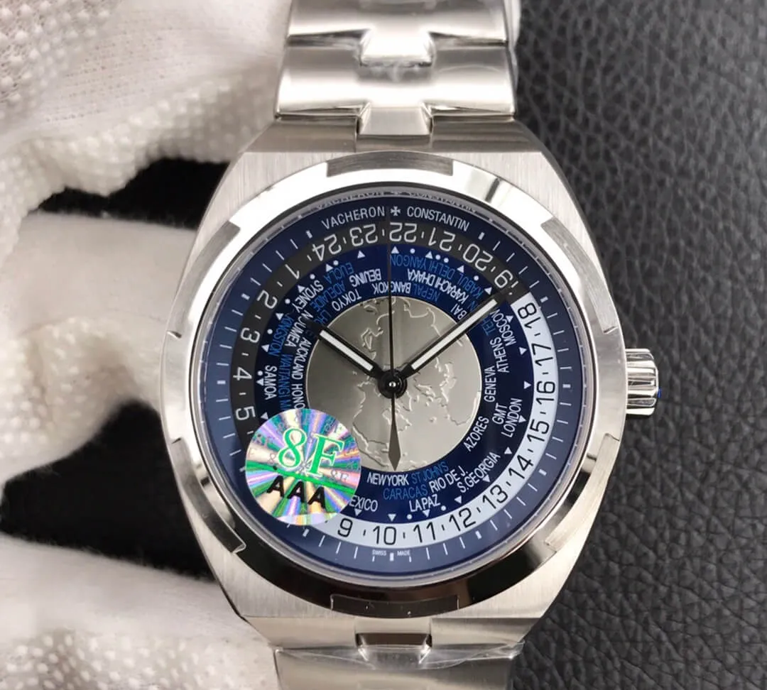 Vacheron Constantin Overseas 7700V 110A-B172 8F Factory 1:1 Best Edition Replica Watch Blue Dial
