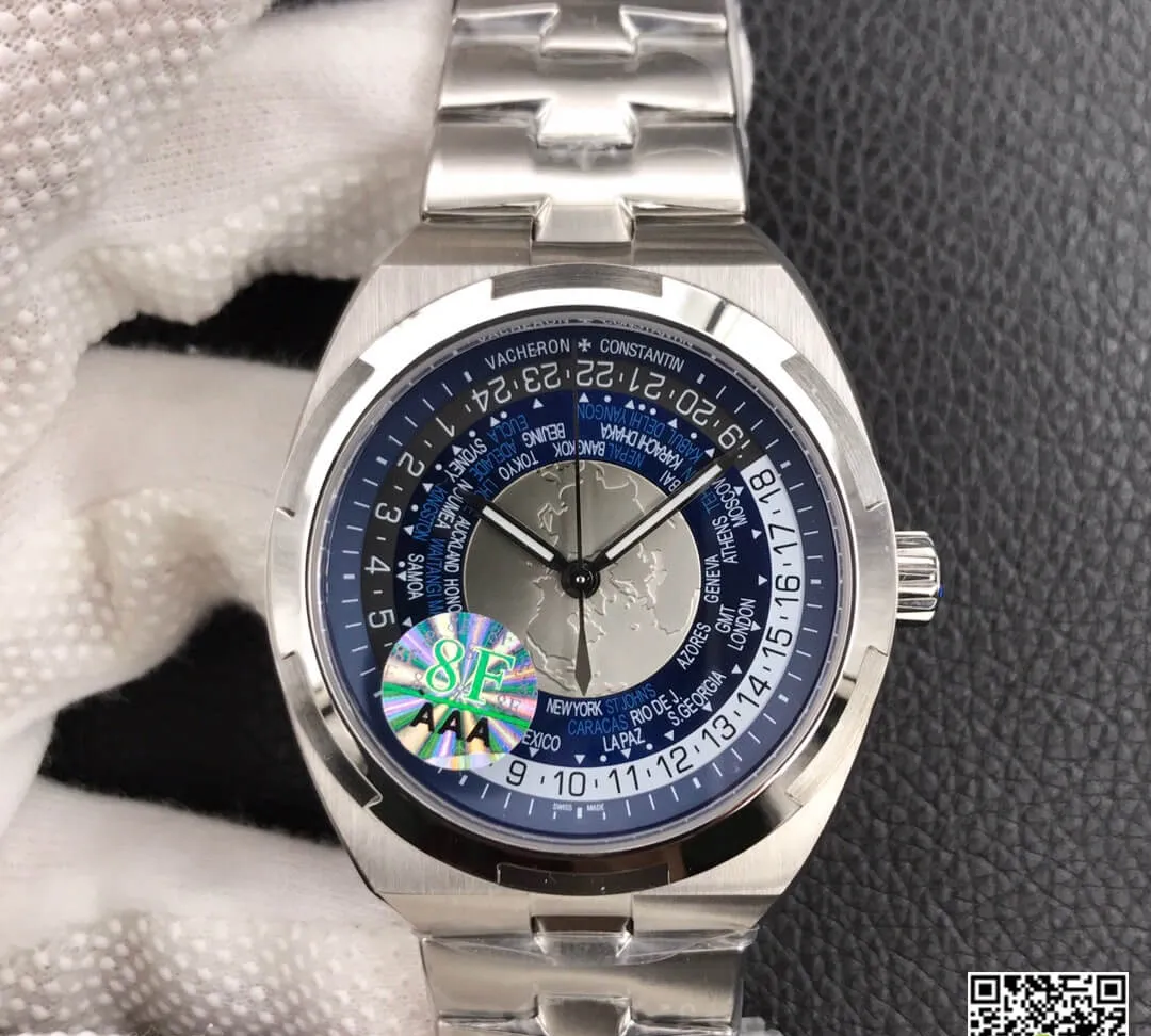 Vacheron Constantin Overseas 7700V 110A-B172 8F Factory 1:1 Best Edition Replica Watch Blue Dial