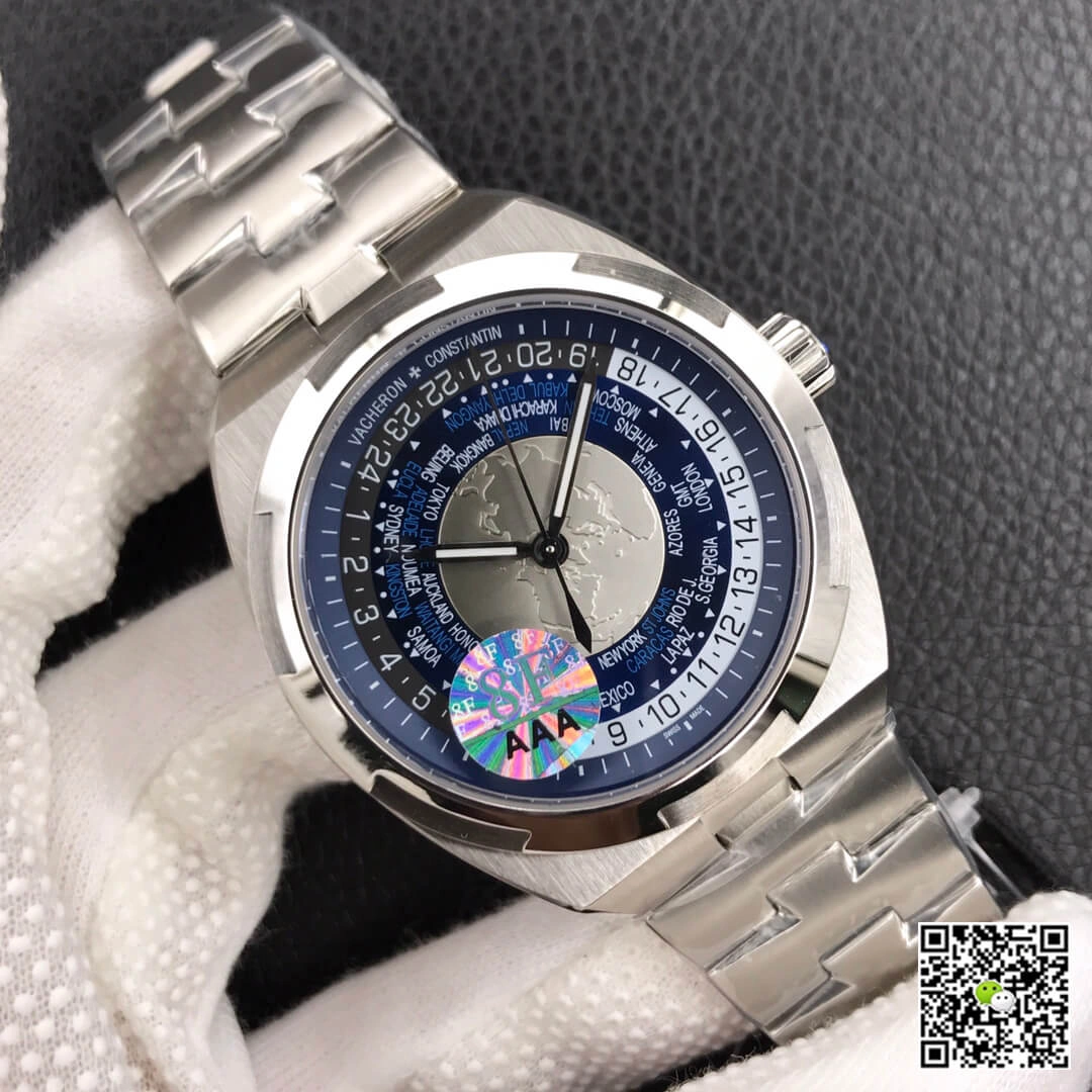 Vacheron Constantin Overseas 7700V 110A-B172 8F Factory 1:1 Best Edition Replica Watch Blue Dial