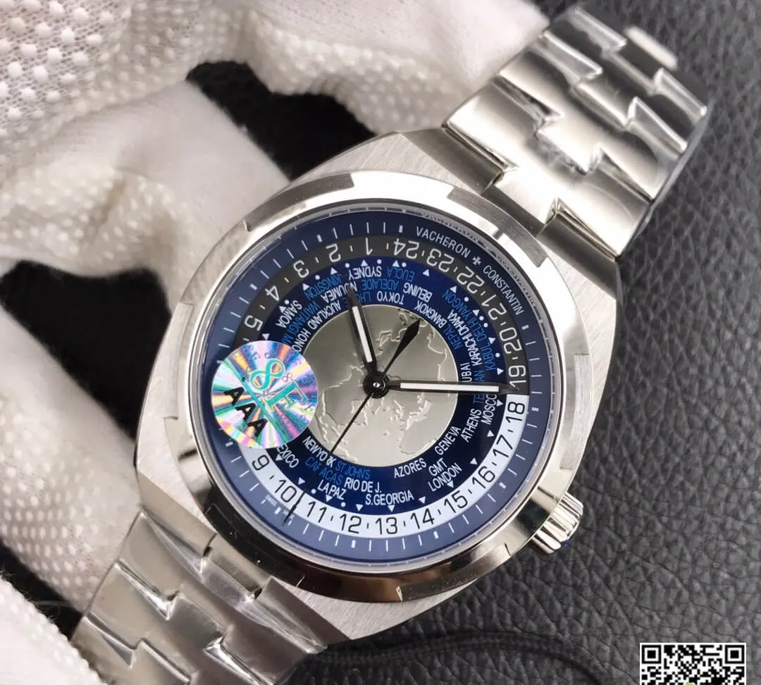 Vacheron Constantin Overseas 7700V 110A-B172 8F Factory 1:1 Best Edition Replica Watch Blue Dial