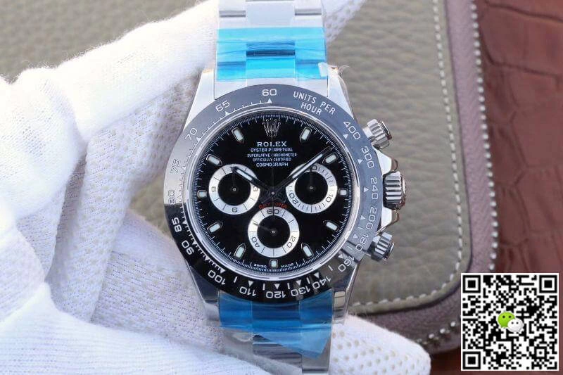 Rolex Daytona Cosmograph 116500LN Black Dial Noob Factory 1:1 Best Edition Replica Watch Swiss ETA4130