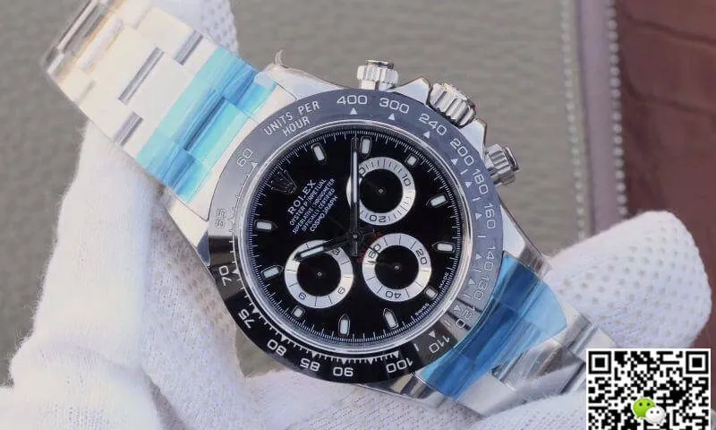 Rolex Daytona Cosmograph 116500LN Black Dial Noob Factory 1:1 Best Edition Replica Watch Swiss ETA4130