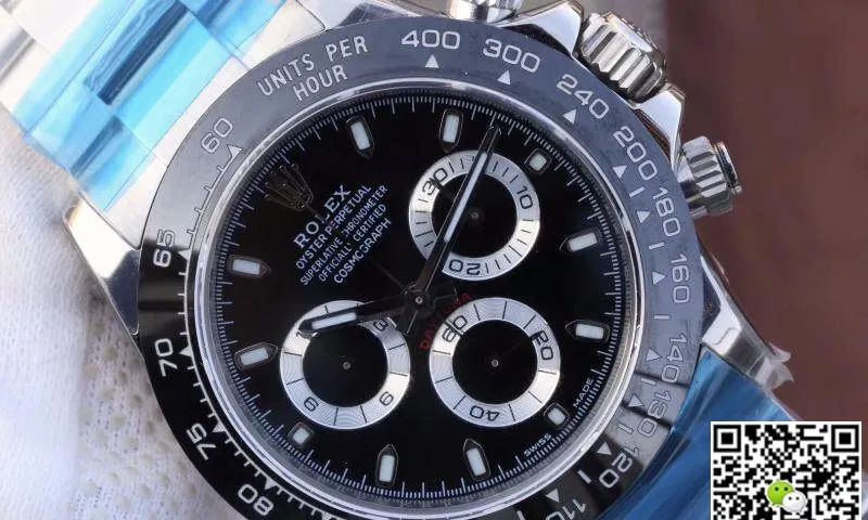 Rolex Daytona Cosmograph 116500LN Black Dial Noob Factory 1:1 Best Edition Replica Watch Swiss ETA4130
