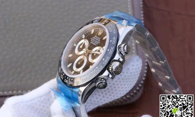 Rolex Daytona Cosmograph 116500LN Black Dial Noob Factory 1:1 Best Edition Replica Watch Swiss ETA4130
