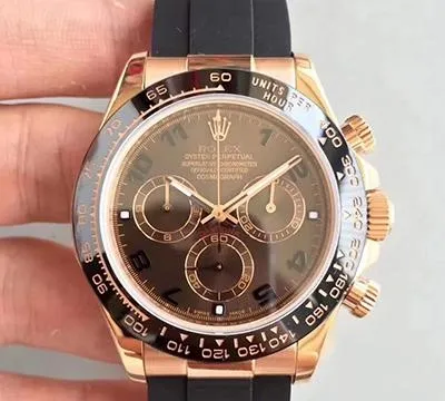 Rolex Daytona Cosmograph 116515LN Noob Factory 1:1 Best Edition Replica Watch Swiss ETA4130 Brown Dial