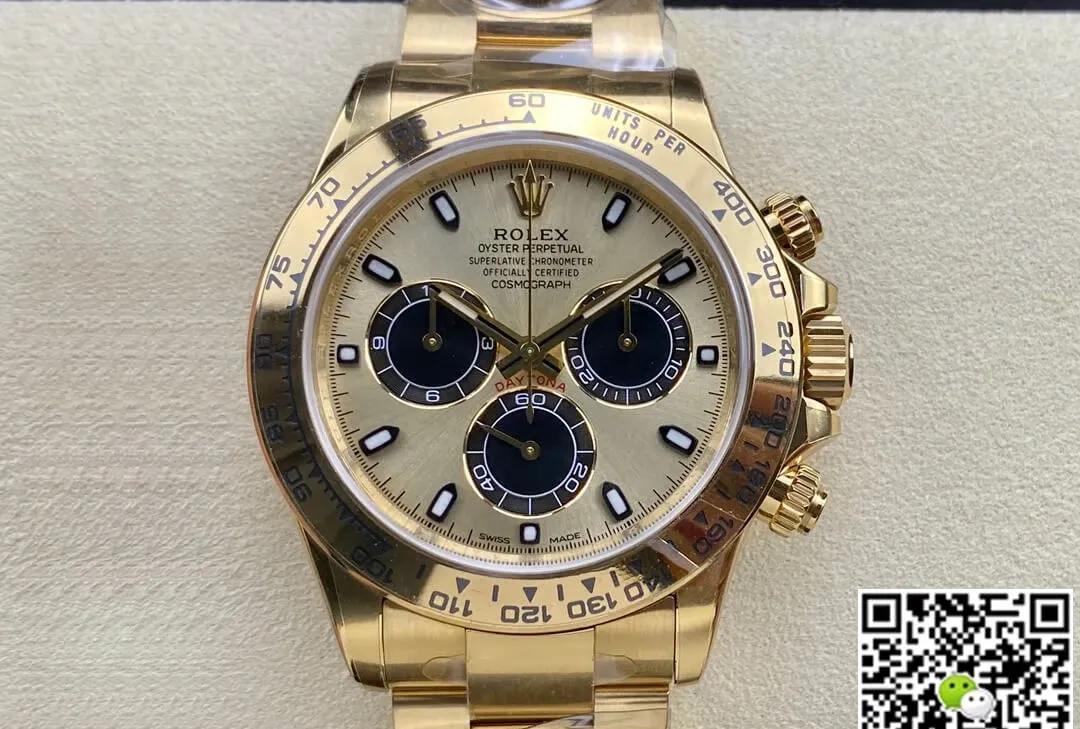 Rolex Cosmograph Daytona M116508-0014 Clean Factory 1:1 Best Edition Replica Watch Yellow Gold
