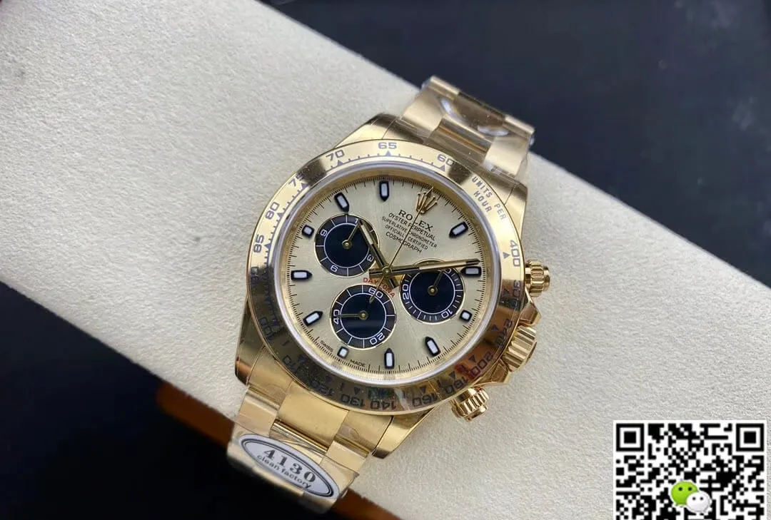 Rolex Cosmograph Daytona M116508-0014 Clean Factory 1:1 Best Edition Replica Watch Yellow Gold