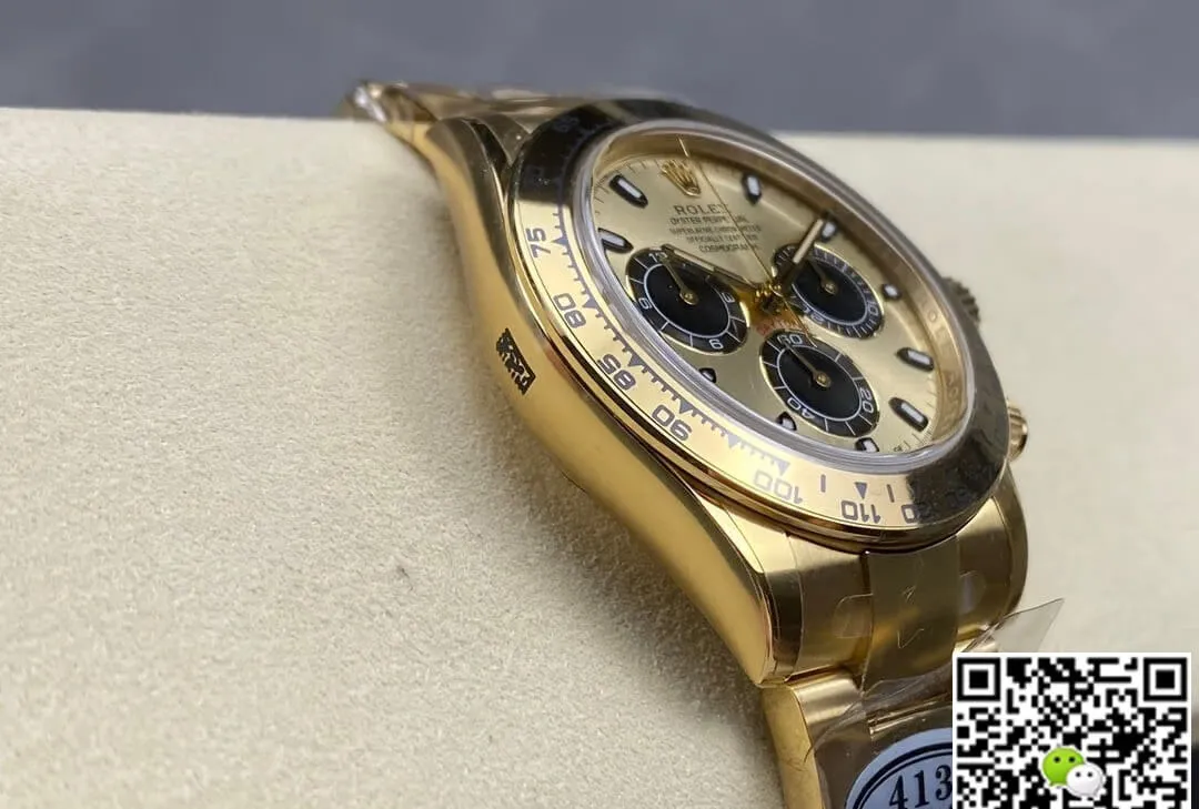 Rolex Cosmograph Daytona M116508-0014 Clean Factory 1:1 Best Edition Replica Watch Yellow Gold